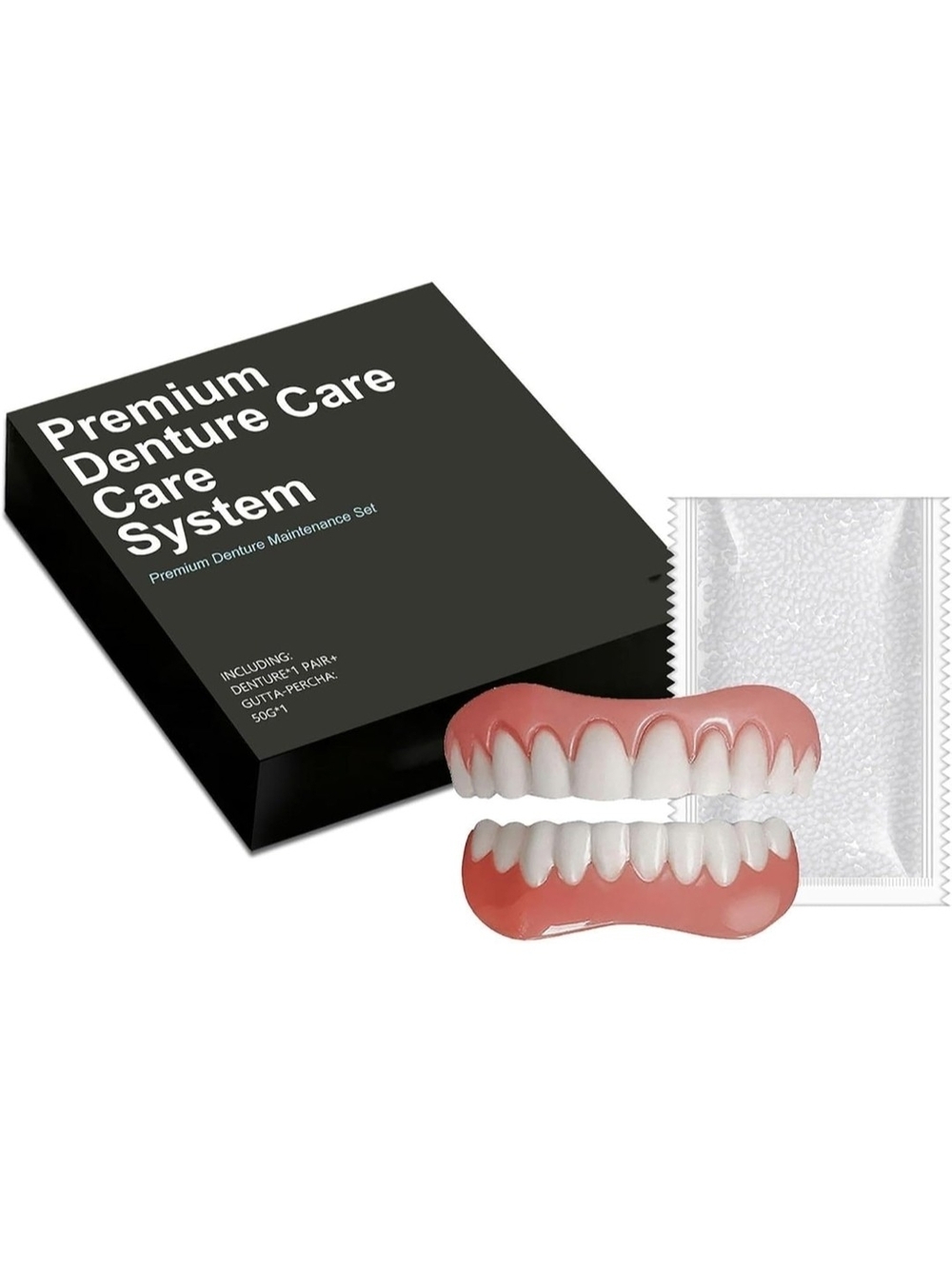 Premium Denture Care System - Black -